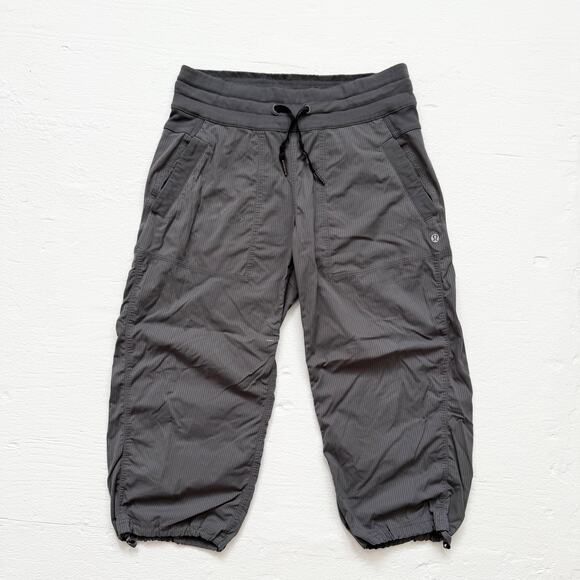 Lululemon Dance Studio Crop Pant Gray 19", Size 6 - Picture 1 of 8